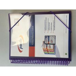 Carpeta Fundas (Tarifario) Pardo Studio Style Espiral Pp A4 50 F. Morado Precio: 10.89. SKU: B1A9WRNSDK
