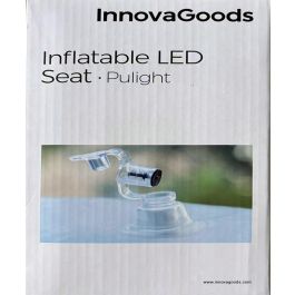 Asiento Hinchable con LED Multicolor y Mando a Distancia Pulight InnovaGoods Asiento Hinchable con LED Multicolor y Mando a Distancia Pulight InnovaGoods