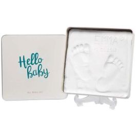 Baby Art Magic Box Square - Kit de Huellas y Manos de Bebé en Caja Metálica, Regalo de Nacimiento o Bautismo, Imprescindible Baby Art Magic Box Square - Kit de Huellas y Manos de Bebé en Caja Metálica, Regalo de Nacimiento o Bautismo, Imprescindible