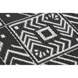 Alfombra DKD Home Decor Blanco Negro 210 x 1 x 150 cm (2 Unidades) Alfombra DKD Home Decor Blanco Negro 210 x 1 x 150 cm (2 Unidades)