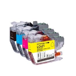 Dayma LC421 Cartucho de Tinta Compatible Magenta 200 Páginas para Brother DCP J1050DW, DCP J1140DW, MFC J1010DW