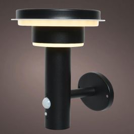 Lumineo Aplique Solar Metálico 17,8x18,3x22cm 40 LEDs Luz Cálida 75-600 Lumen
