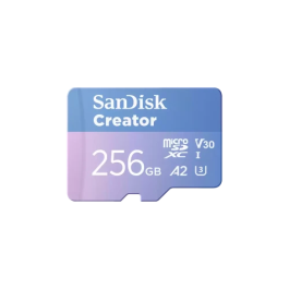 SanDisk SDSQXAV-256G-GN6MS Creator 256 GB MicroSDXC UHS-I Clase 10, Velocidad Lectura 190 MB/s, Escritura 130 MB/s Precio: 36.68999994. SKU: B1CW94SP39