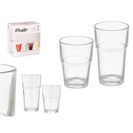 Set 12 Vasos Apilables 270Ml 370Ml Vivalto 23X25CM (4 Unidades) Precio: 37.50000056. SKU: B19NWWVVYA