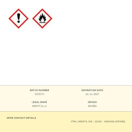 Krafft Cadena Líquida 200 ml para Niebla y Hielo, Ideal para Recorridos Cortos Krafft Cadena Líquida 200 ml para Niebla y Hielo, Ideal para Recorridos Cortos