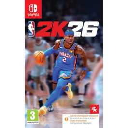 2K Games NBA 2K26 - Videojuego para Nintendo Switch (Código en caja) Precio: 47.1658. SKU: B1CYJ2BXMZ