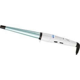 Remington CI53W Rizador de Pelo Cónico Shine Therapy - 210 °C - Calentamiento Rápido - 8 Temperaturas - Blanco
