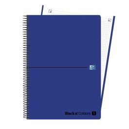 Bloc Oxford Black N´Colors Eu.Book 1 Micro.Tapa Pp A4+ 80H Cuadric. 5X5 90G Negro/Azul 25 unidades Precio: 109.50000028. SKU: B16M2H5LA6