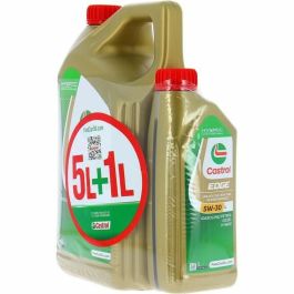 Castrol 057356 Aceite de Motor EDGE 5W-30 LL para Coche - Pack Ahorro 6 Litros (5L + 1L)