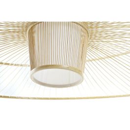 Lampara Techo Urban DKD Home Decor Natural Blanco 100 x 32 x 100 cm Lampara Techo Urban DKD Home Decor Natural Blanco 100 x 32 x 100 cm