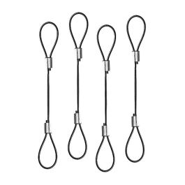 LINDY 40774 Cabo de Segurança e Adaptador, Pack de 4 Unidades, 0.15 m, Poliamida e Aço Inoxidável, Preto Precio: 39.49999988. SKU: B19PJL96LE