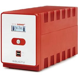 Salicru 647CA000004 SAI/UPS Line-interactive 1200 VA (720 W) con Tecnología AVR y Doble Cargador USB Frontal