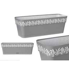 Jardinera Plastico 50Cm Gaia Gris Stefanplast (12 Unidades) Precio: 89.49999982. SKU: B18HWH8W5X