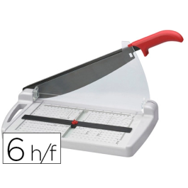 Mor Cizalla 6532 de Palanca con Base de Plástico, 32 cm de Corte, Capacidad 6 Hojas Precio: 48.59000025. SKU: B14QRZ2WHZ