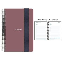 Agenda Anual (2026) Senfort Foam Espiral Tapa Pp Con Goma 160X235 D/P Siena Precio: 17.5000001. SKU: B1HM6XKRGJ