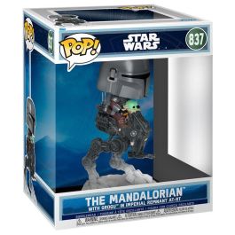 FUNKO POP Rides Star Wars The Mandalorian Deluxe: The Mandalorian & Grogu en AT-RT Remanente Imperial - Figura Coleccionable Precio: 35.58999983. SKU: B1JQTD4J2V