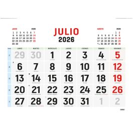 Ingraf 333427 Calendario de Pared 2026, Horizontal Doble Cara, Castellano, Anual con Espacio Diario para Anotaciones, 42x30cm Precio: 7.0785. SKU: B17FE4TQ4C