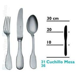 Santander Cuchillo de Mesa, Pack de 2 Unidades, Cubiertos, No Apto Lavavajillas ni Microondas (Set de 12) Precio: 36.8566. SKU: B194GSM5JR