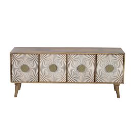 Mueble Tv DKD Home Decor Natural Blanco 40 x 60 x 145 cm