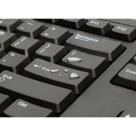 Kensington KB100 EQ Teclado Completo con Cable USB-A, Resistente a Derrames, Diseño Sostenible