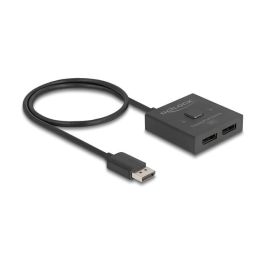 DeLOCK DisplayPort Switch 2 auf 1 bidirektional 8K, Conmutador 2 a 1 Bidireccional DisplayPort 8K 60Hz HDR, Resolución 7680x4320, Negro Precio: 23.0868. SKU: B13Z26XP9V