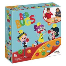 Cayro Juego de Mesa Bed Bugs ¡Atrapa las Chinches! para 2 Jugadores, Edad +5 Años, Multilingüe
