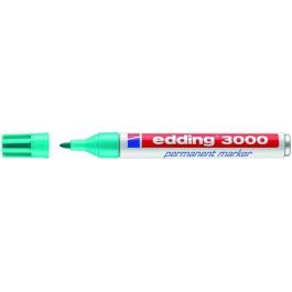 Marcador Permanente Edding 3000 Conico Azul Turquesa (Set de 10) Precio: 27.78999982. SKU: B1F7G3E2DS