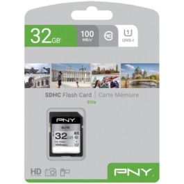 PNY Elite Tarjeta de Memoria SDHC 32 GB UHS-I U1 / Class 10 Precio: 28.69000024. SKU: B1EQA8MQNM
