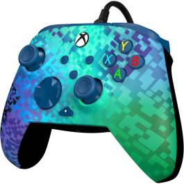 PDP Mando Rematch Advanced Glitch Green para Xbox Series X|S, Xbox One y PC – Alámbrico USB-C