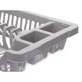 Escurridor Plato Plastico Pequeño Gris Kinvara 42X7CM (24 Unidades) Escurridor Plato Plastico Pequeño Gris Kinvara 42X7CM (24 Unidades)