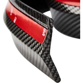 OCC Motorsport OCCDEC001 Añadido Paragolpes Protector Universal Aspecto Fibra Carbono para Coche Delantero Trasero Lateral Anti-Golpes 250x6cm