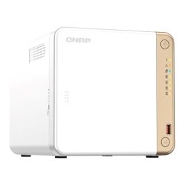 Qnap TS-462-4G Servidor NAS con Procesador Intel Celeron N4505, 4GB RAM, 2 Ranuras M.2, HDMI 2.0, 2.5GbE, Compatible con 4K
