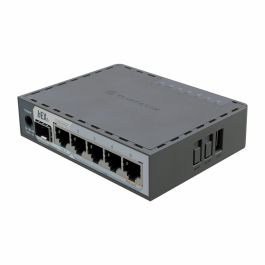 Mikrotik E60IUGS Router Gigabit Ethernet Negro con USB 3.2 Gen 1 y velocidades de hasta 2500 Mbit/s