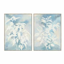 Cuadro DKD Home Decor 90 x 4 x 120 cm Hoja de planta Escandinavo (2 Unidades) Precio: 162.7899999. SKU: S3038874