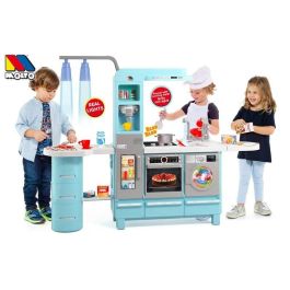 Molto Cocina electrónica gourmet con grifo, luces y sonidos 113x150x36 cm de Plástico para +3 años, pilas incluidas