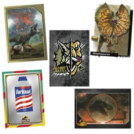 Jurassic Movie 3 TC - 30 aniversario - Caja de 18 bolsillos (bolsillos de 6 cartas)