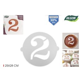 Plantilla para Tarta de Cumpleaños N-2 Grande - Algon (36 Unidades) Precio: 14.49999991. SKU: B14DAWLAL6
