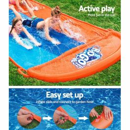 Bestway Pista Deslizante Triple 488x207,5 cm +3 Años Jardin 52329 Bestway Pista Deslizante Triple 488x207,5 cm +3 Años Jardin 52329