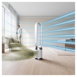 Dyson Purifier Cool Gen1 Purificador de Aire con Ventilador y Calefacción, Filtro HEPA 13, Blanco