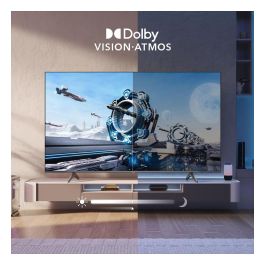 Hisense 100E77NQ PRO - Televisor 254cm/100" (100 Pulgadas) 4K Ultra HD QLED Smart TV, 144 Hz, HDR10+, Dolby Vision IQ, 4x HDMI 2.1, Bluetooth, WiFi, Negro