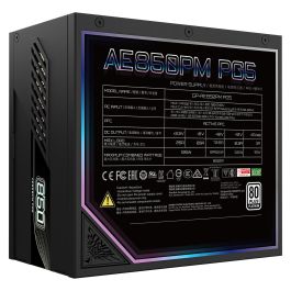 Gigabyte AE850PM PG5 Fuente de Alimentación 850W 80+ Platinum Modular ATX 3.0 PCIe 5.0