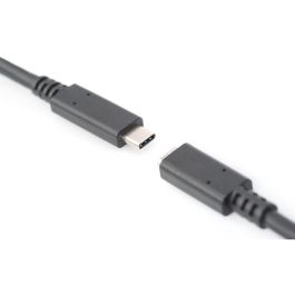 DIGITUS USB 2.0 Verlängerungskabel Typ C -C St/Bu 2.0m. sw