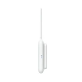 Ubiquiti U7 Punto de Acceso Inalámbrico WiFi 7 Outdoor, PoE+, Triple Banda 2.4/5/6 GHz, IPX6, hasta 200+ Clientes, Montaje Incluido