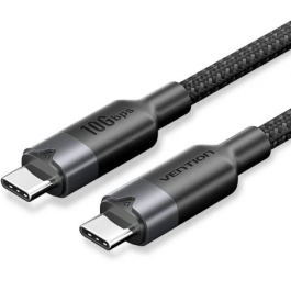 Vention TRGBH - Cable USB 3.2 Tipo-C Macho a Tipo-C Macho 5A 100W 10Gbps 2m Negro para carga y datos Precio: 10.89. SKU: B14H4LJ79D
