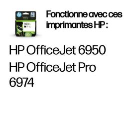Cartucho Inkjet Hp T6M15Ae Nº903Xl Officejet 6954/6962, Officejet Pro 6960/6970/6974/6975 Negro 21,5Ml