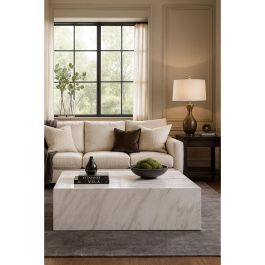 Mesa de Centro Home ESPRIT Beige 121 X 76 X 30 CM