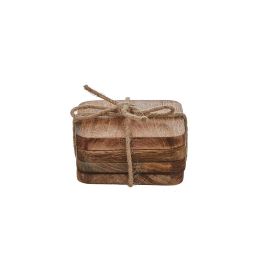 Mica Decorations Posavasos de Madera de Mango Modelo Duko - Set de 4 Unidades Precio: 7.79000057. SKU: B1GN92DNJR