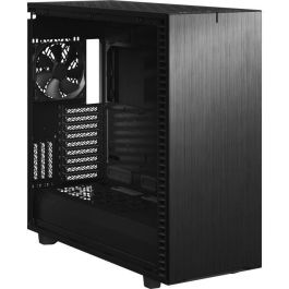 Fractal Design FD-C-DEF7X-01 Carcasa PC Define 7 XL Panel Sólido Negro, E-ATX, Insonorizada, GPU Vertical, HDD Extraíble