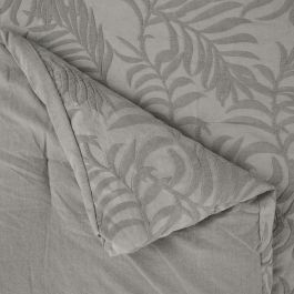 DKD Home Decor Colcha Boho Gris 260 x 180 cm (2 Unidades) Jaquard