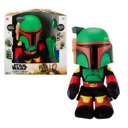 Mattel Hhw55 Figura de Acción Star Wars Boba Fett Mandalorian con Lanza Cohetes, Cambiador de Voz y 30cm (+3 años) Precio: 39.58999968. SKU: S7162913